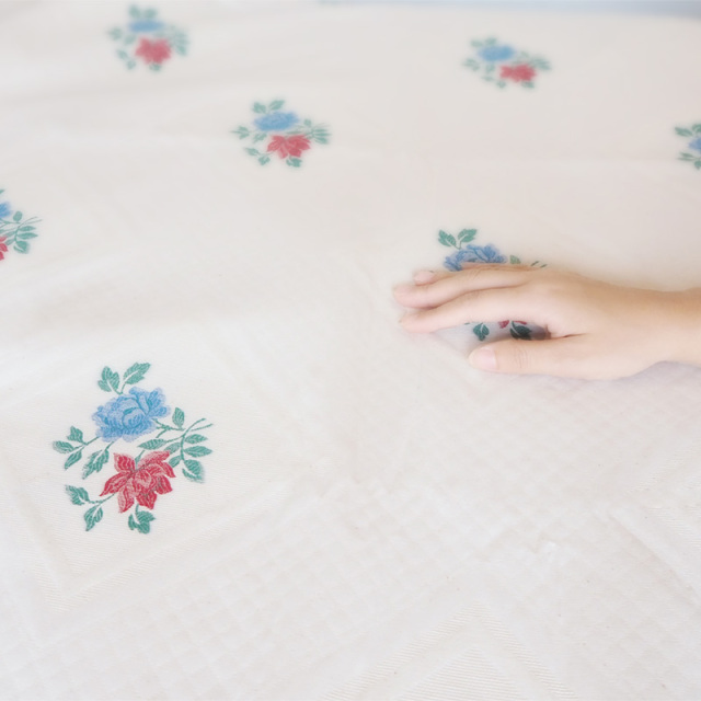 マルチカバー 【オロペサ】 200×200cm 正方形 200×270cm 長方形 花柄